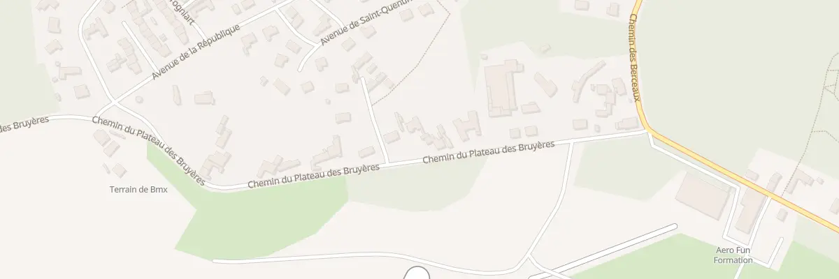 Plan du 40 Che du Plt des Bruyeres à Longuenesse