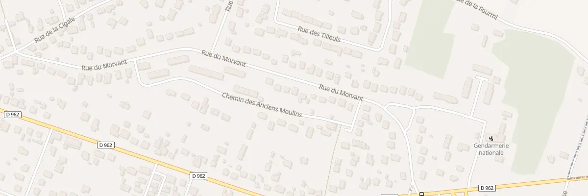 Plan du 46 Rue du Morvant à Châteauneuf-sur-Loire