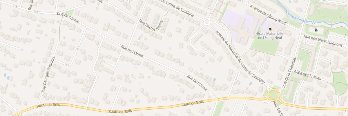 Plan du 57 Rue de l’Orme à Marcoussis