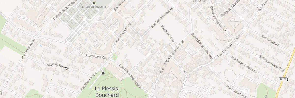 Plan du 5 Rue Paul Gauguin au Plessis-Bouchard