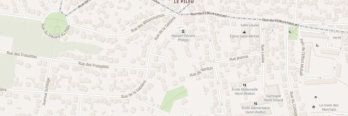 Plan du 3 Imp des Jardins du Pileu à Palaiseau