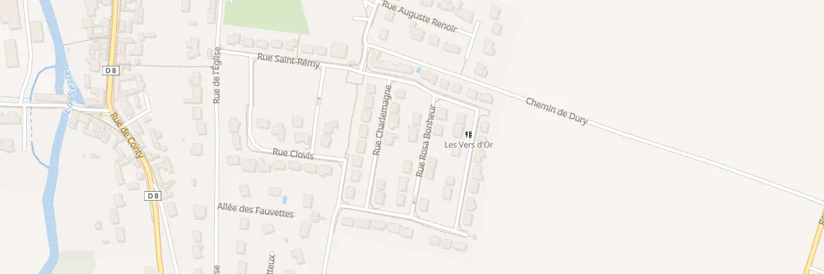 Plan du 6 Rue Rosa Bonheur à Vers-sur-Selle