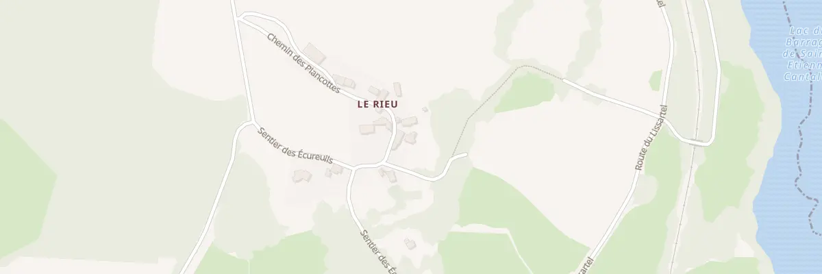 Plan du 4 Che des Plancottes au Rouget-Pers