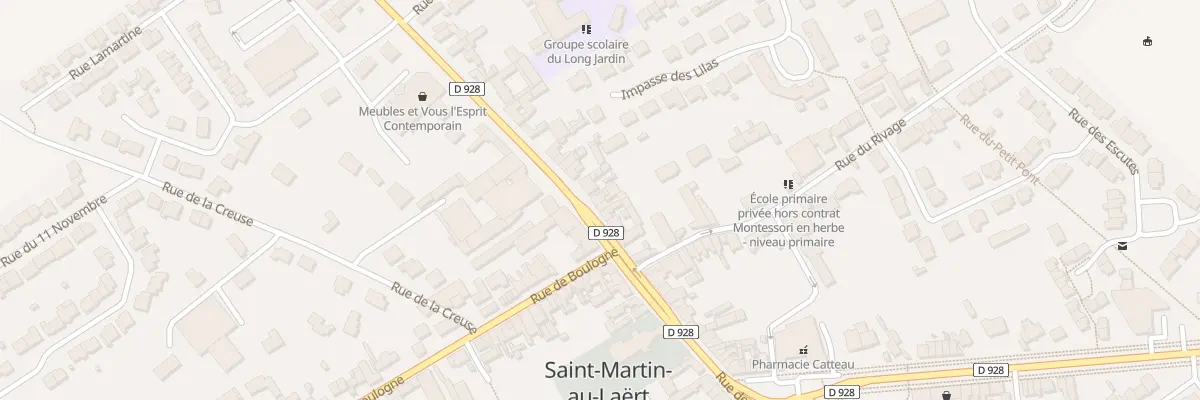 Plan du 36 Rue de Calais à Saint-Martin-lez-Tatinghem