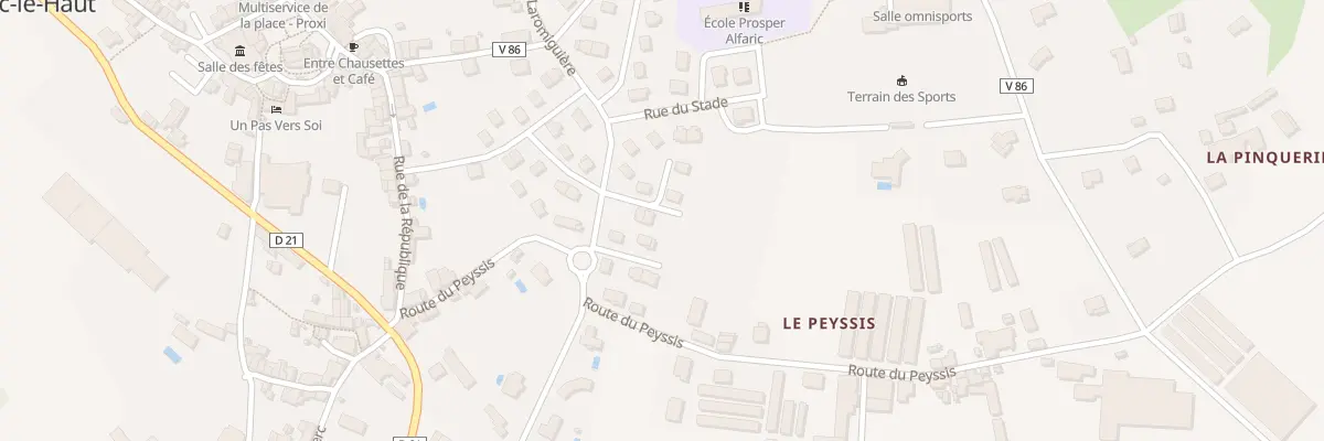 Plan du 39 Imp des Fauvettes à Livinhac-le-Haut