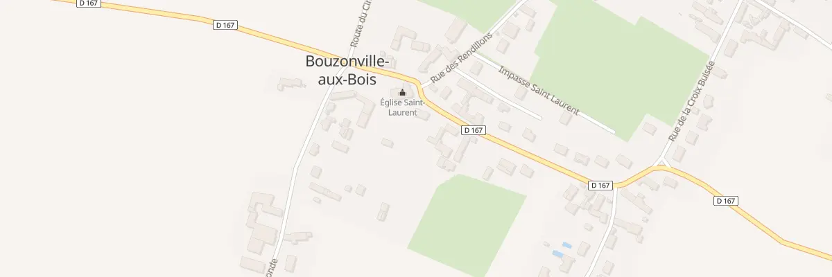 Plan du 6 Pl de l’Église à Bouzonville-aux-Bois