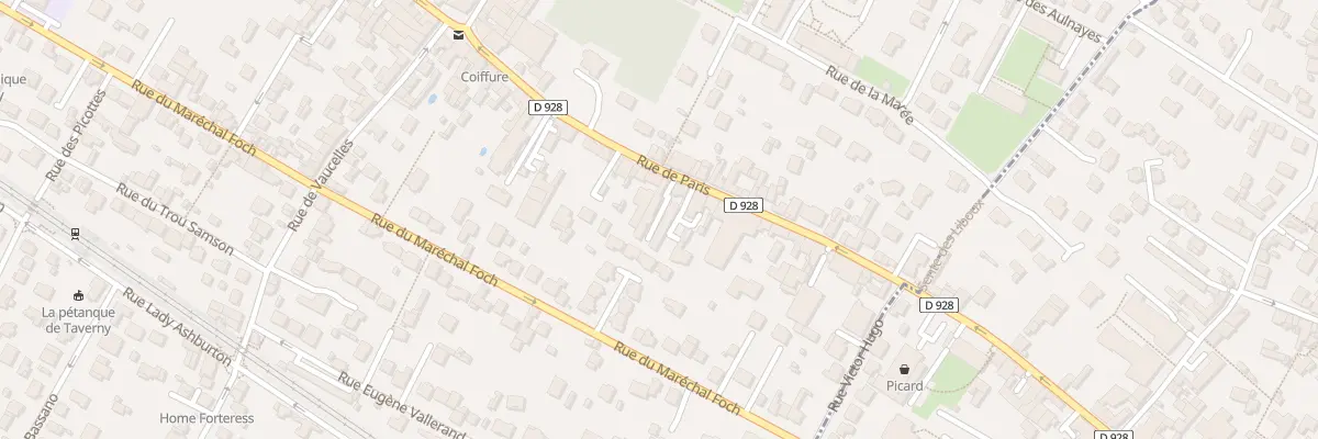 Plan du 35 Rue de Paris à Taverny