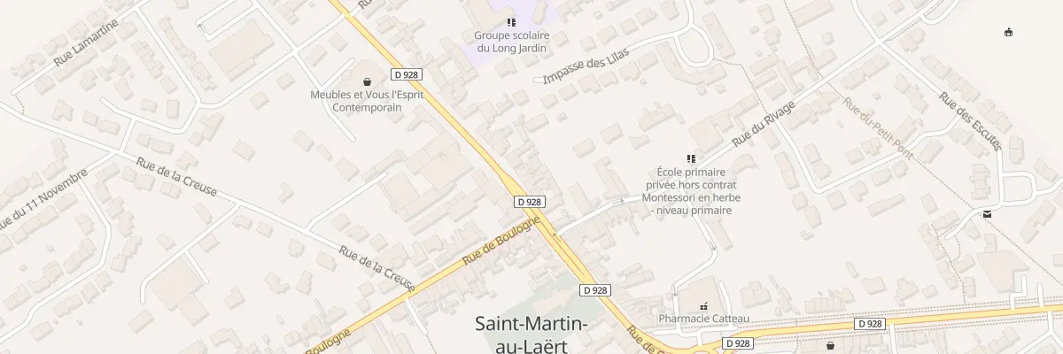 Plan du 34 Rue de Calais à Saint-Martin-lez-Tatinghem