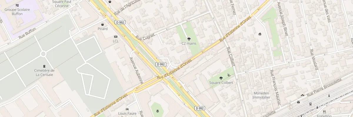 Plan du 356 Rue d’Estienne d’Orves à Colombes