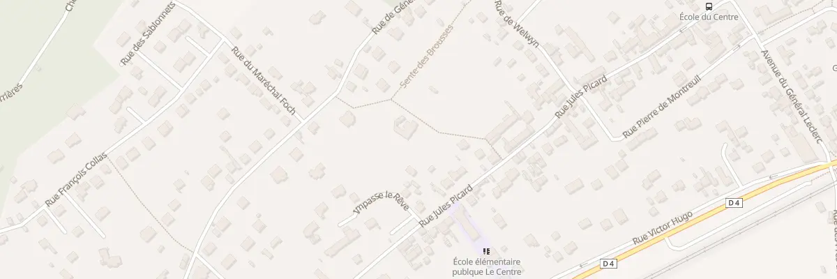 Plan du 34 Rue du Gal Corbineau à Champagne-sur-Oise
