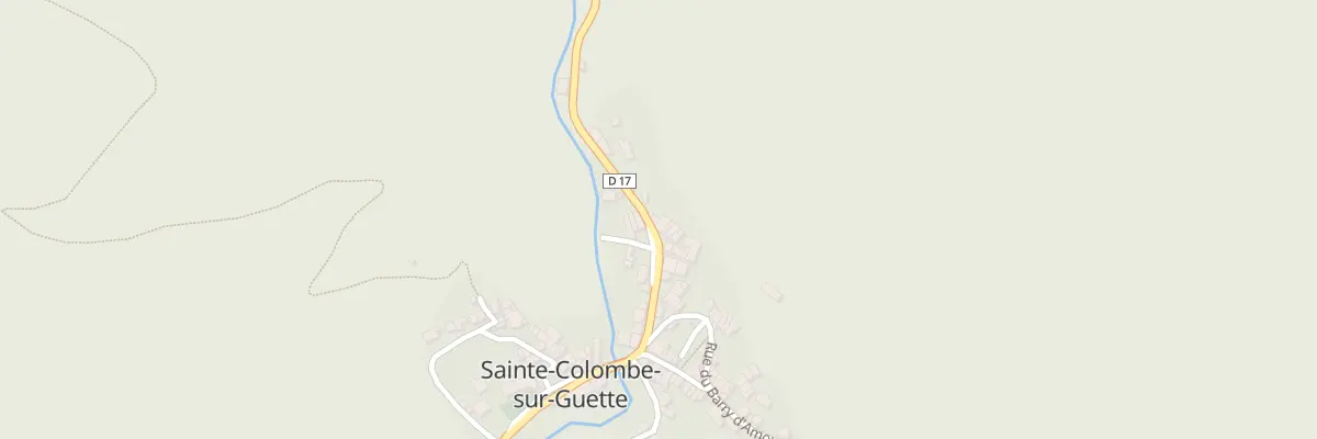 Plan du 68 Le Village à Sainte-Colombe-sur-Guette
