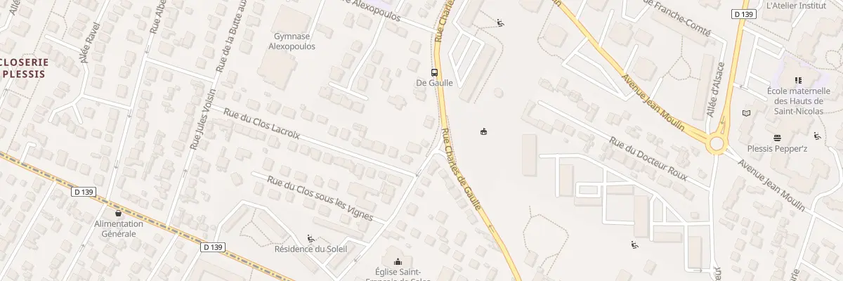 Plan du 27 Rue Charles de Gaulle au Plessis-Bouchard