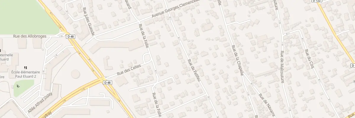 Plan du 35 Rue de Felifeu à Argenteuil