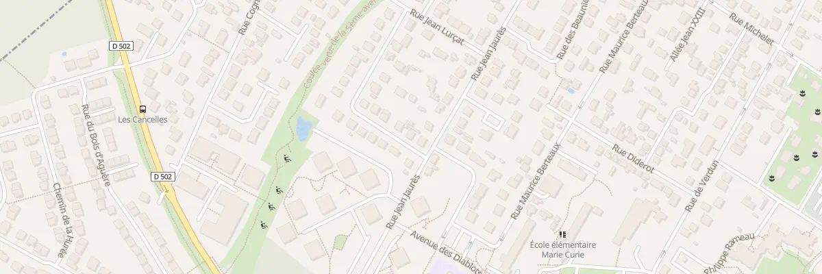 Plan du 41 Rue Laurence à Saint-Leu-la-Forêt