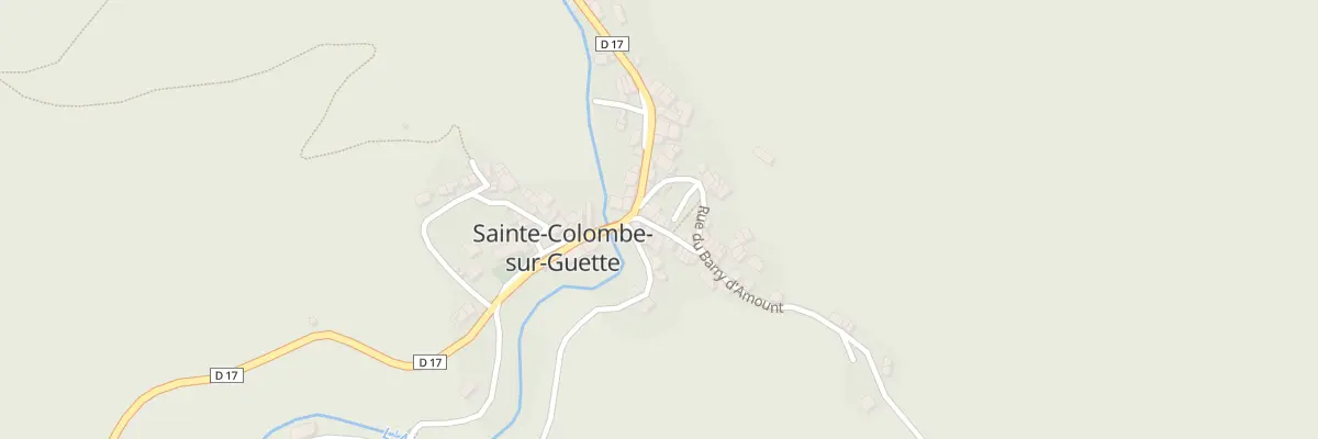 Plan du 51 Le Village à Sainte-Colombe-sur-Guette