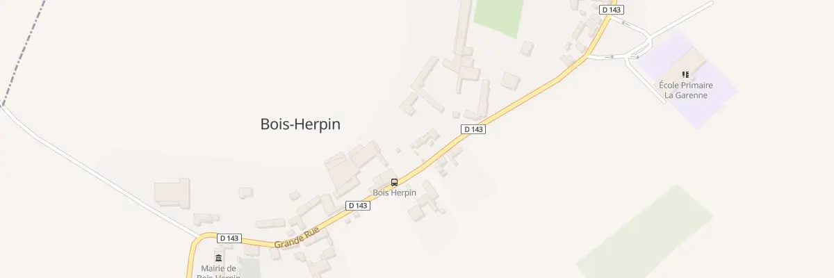 Plan du 22A Gr Grande Rue à Bois-Herpin