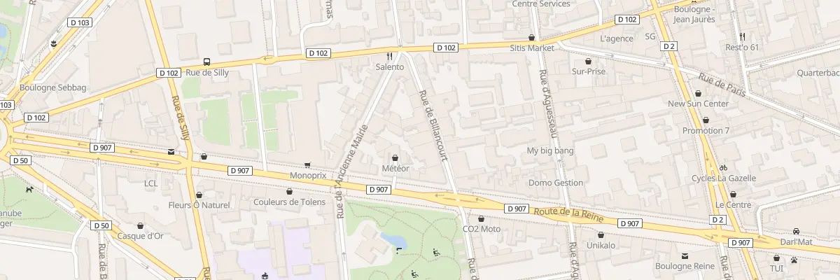 Plan du 46 Rue de Billancourt à Boulogne-Billancourt
