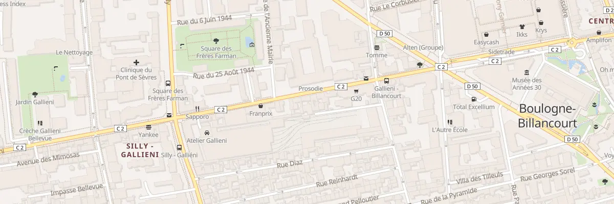 Plan du 173 Rue Gallieni à Boulogne-Billancourt