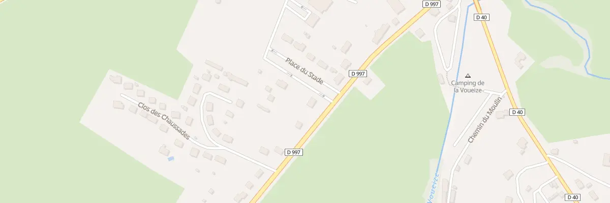 Plan du 26 Av de la Marche à Gouzon
