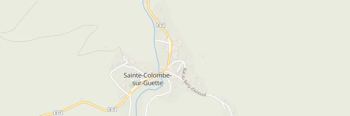 Plan du 78 Le Village à Sainte-Colombe-sur-Guette