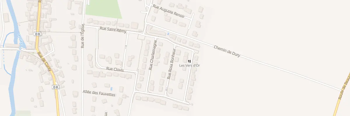 Plan du 3 Rue Rosa Bonheur à Vers-sur-Selle