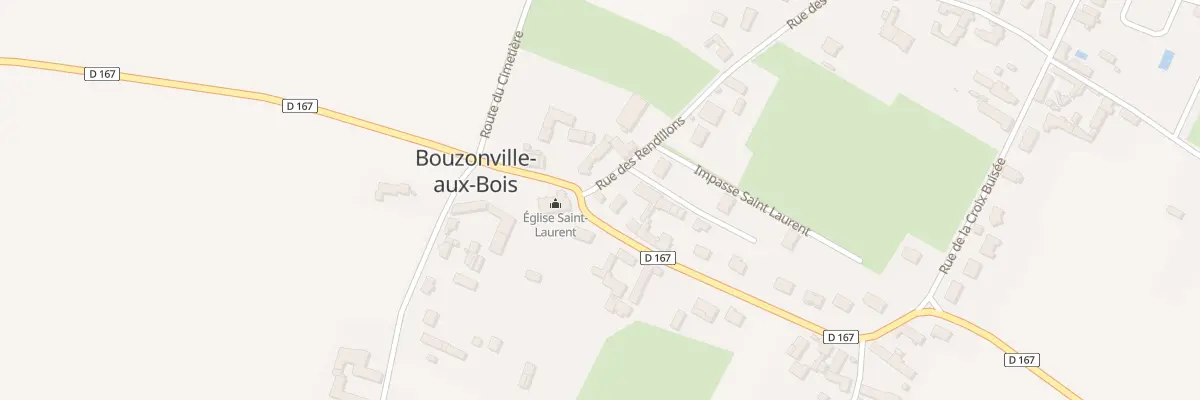 Plan du 7 Pl de l’Église à Bouzonville-aux-Bois