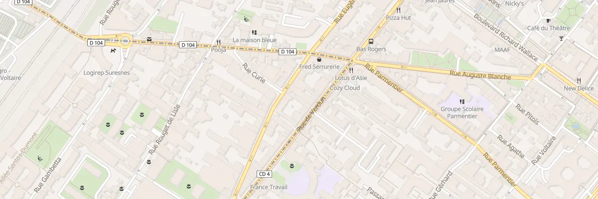Plan du 181 Rue de Verdun à Suresnes
