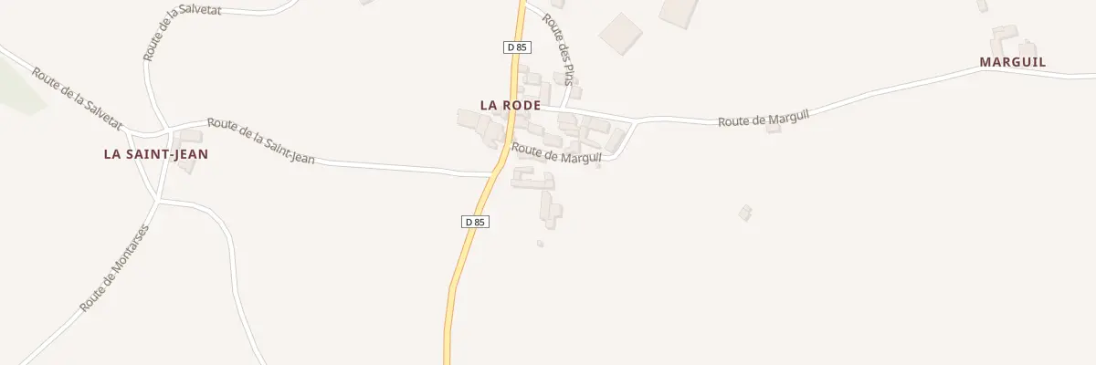 Plan du 5038 La Rode à Tayrac