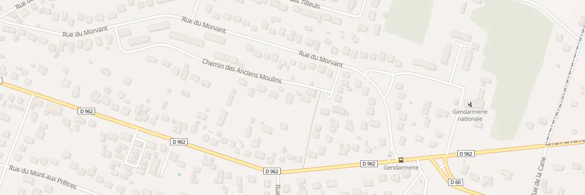 Plan du 32 Che des Anciens Moulins à Châteauneuf-sur-Loire