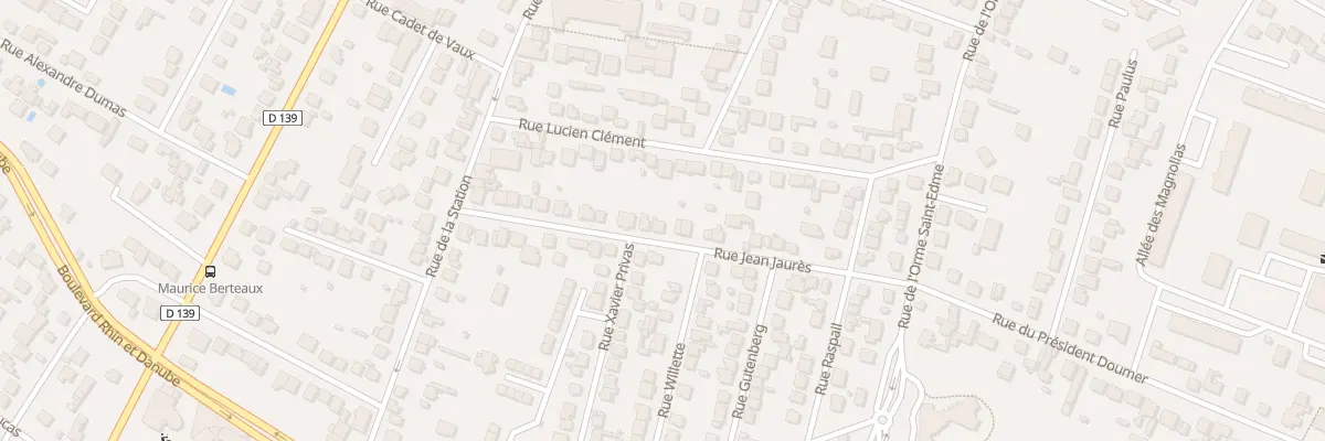 Plan du 27 Rue Jean Jaures à Franconville