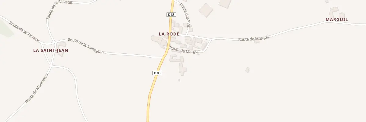 Plan du 5039 La Rode à Tayrac