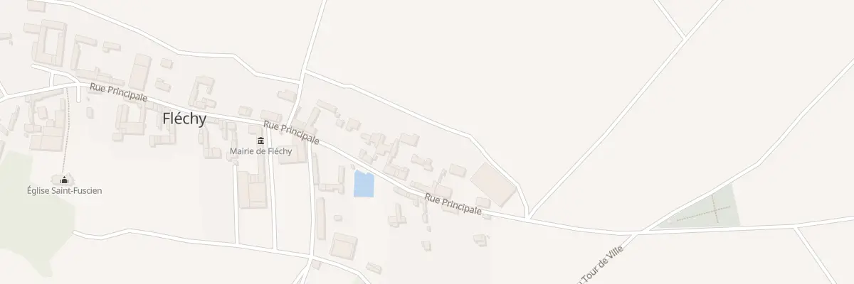 Plan du 5 Rue Principale à Fléchy
