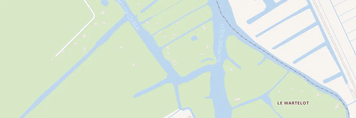 Plan du 5188 Le Marais des Moines à Salperwick