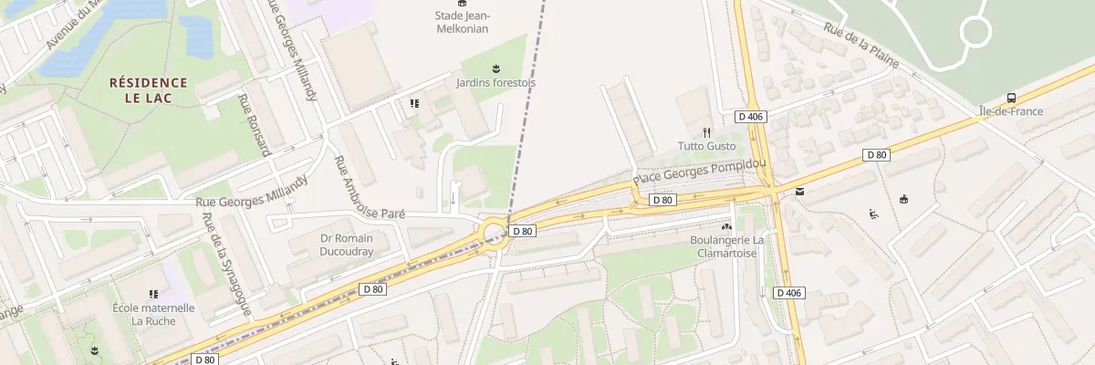 Plan du 144 Rue Porte de Trivaux à Clamart