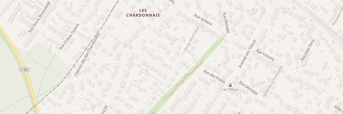 Plan du 87 Rue de Boissy à Saint-Leu-la-Forêt