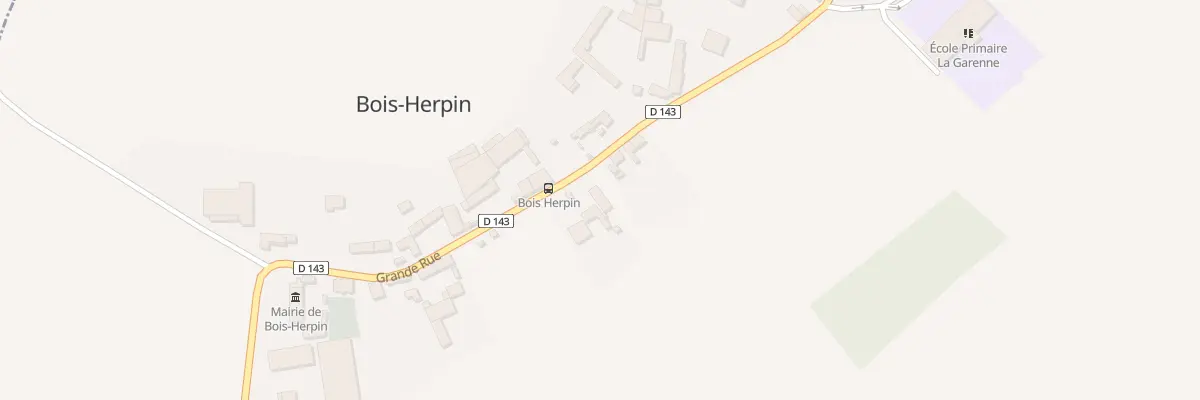 Plan du 23 Gr Grande Rue à Bois-Herpin