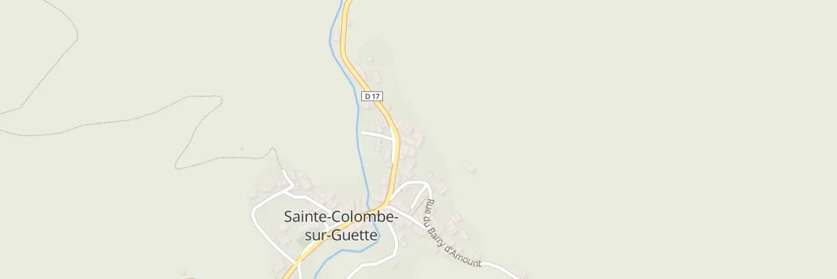 Plan du 72 Le Village à Sainte-Colombe-sur-Guette