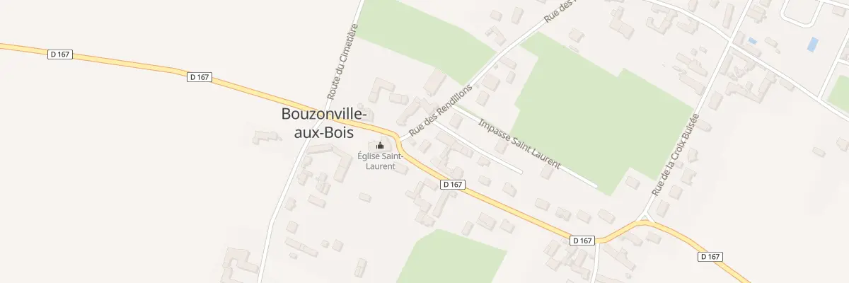 Plan du 9 Pl de l’Église à Bouzonville-aux-Bois