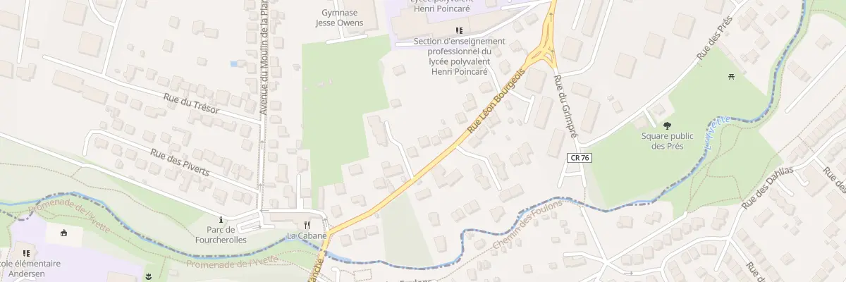Plan du 64B Rue Léon Bourgeois à Palaiseau