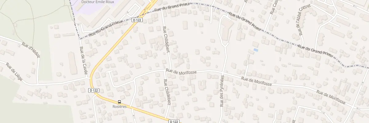 Plan du 118B Rue de Morifosse à Argenteuil