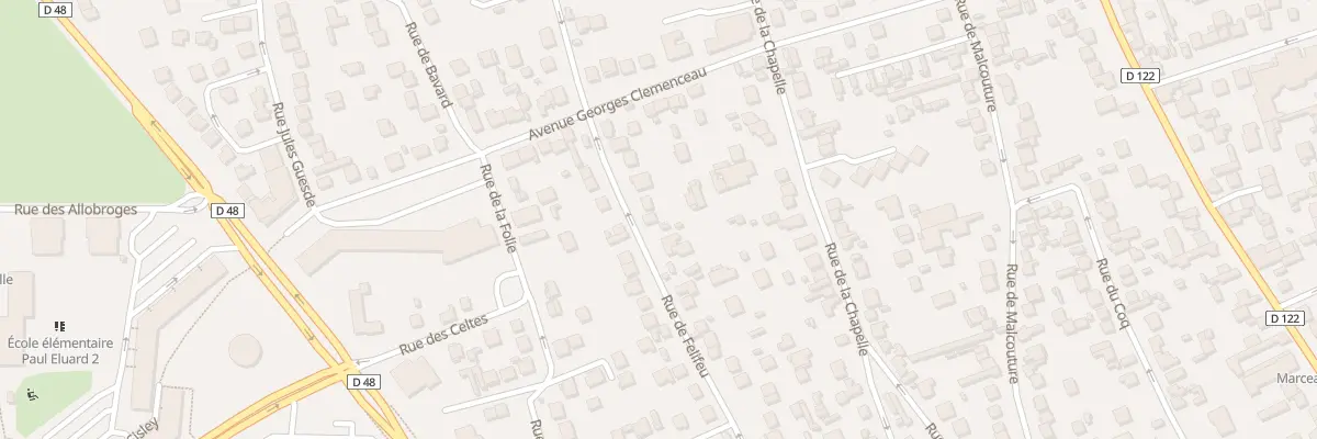 Plan du 56 Rue de Felifeu à Argenteuil