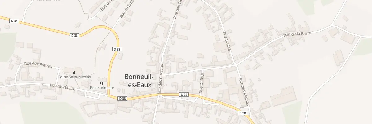 Plan du 3B Rue du Duc à Bonneuil-les-Eaux