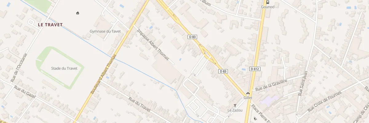 Plan du 57 Av de Lautrec à Castres