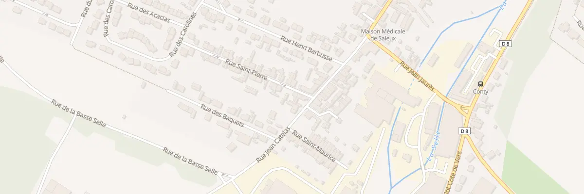 Plan du 3 Rue Saint-pierre à Saleux