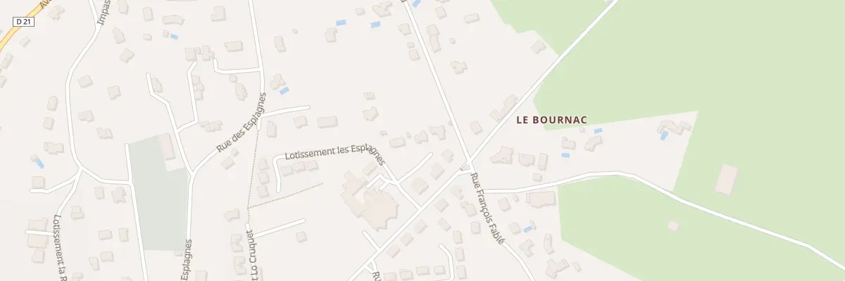 Plan du 5 Lot les Esplagnes à Livinhac-le-Haut