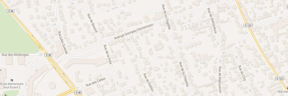 Plan du 60B Rue de Felifeu à Argenteuil