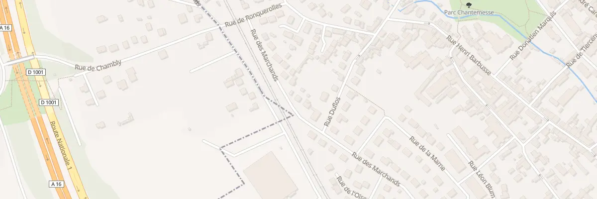 Plan du 514 Rue des Marchands à Chambly