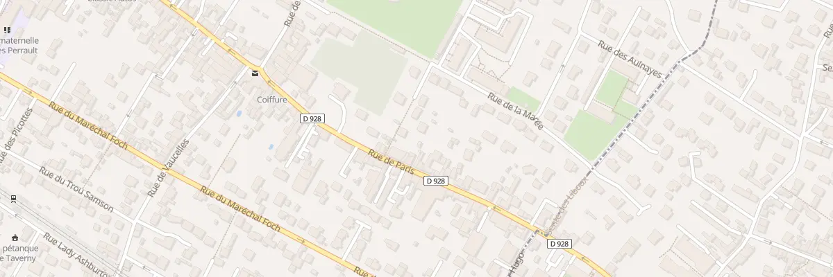 Plan du 36 Rue de Paris à Taverny