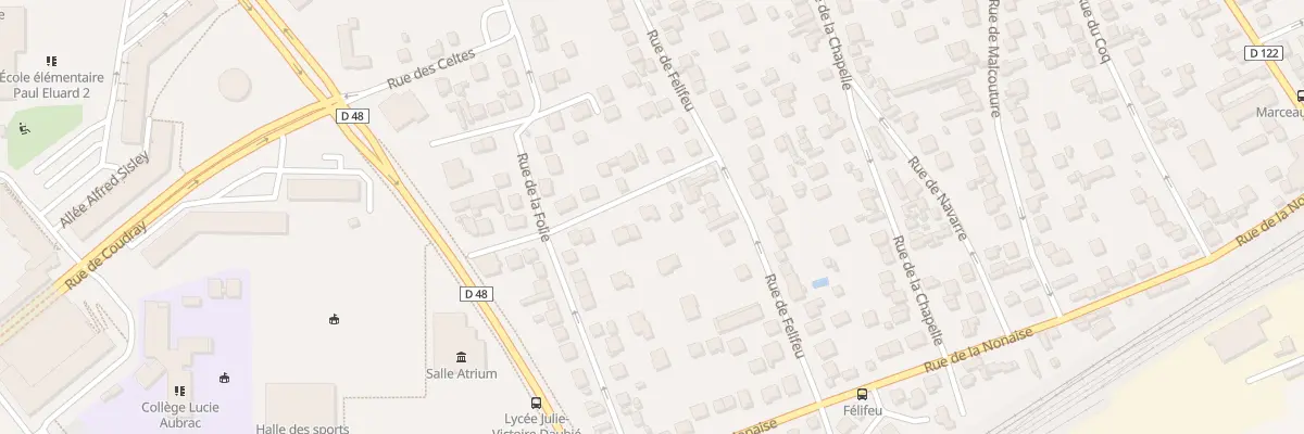 Plan du 5 Rue de l’Asperge à Argenteuil