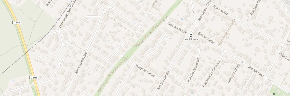 Plan du 7 Rue des Aulnaies à Saint-Leu-la-Forêt